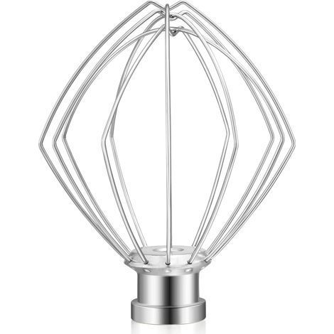 Mélangeur sur Socle incliné pour Fouet en Fil d'acier Inoxydable pour KitchenAid K45WW WP9704329 KSM150 KSM160 K45 KSM90 Accessoire Robot culinaire- (1/4)