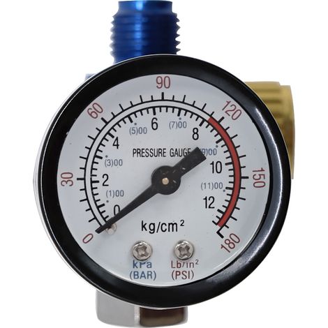 Régulateur de pression d'air, Machine de pulvérisation d'aérographe de peinture, jauge de réglage, Valve de régulation, accessoire d'outil pneumatique (1/5)