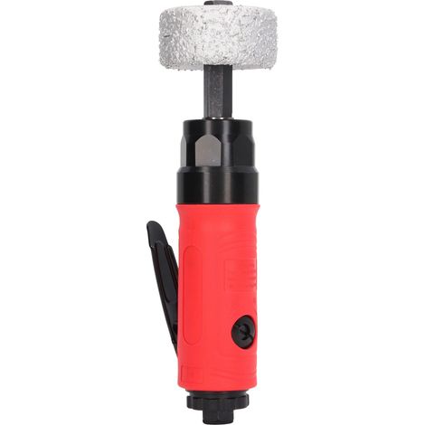 Ponceuse à air industrielle 1/4in, rectifieuse droite pneumatique avec disque de ponçage 62mm pour polissage pneus, outil de meulage professionnel (1/5)