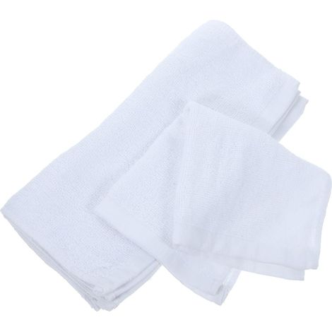 5 Pièces Serviette de Toilette en Coton, Douce (1/5)