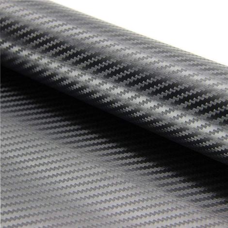 TRADE SHOP - Pellicola 3d Adesiva Fibra Carbonio Per Auto Universale Interni Esterni 60x100cm - (1/5)