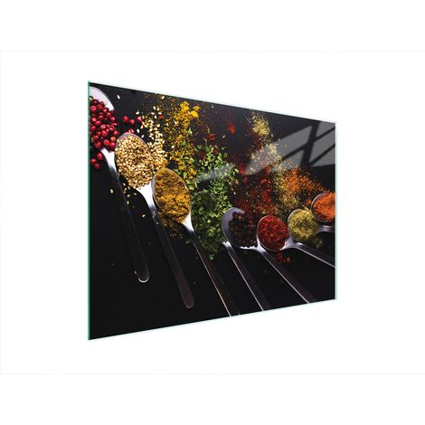 Glasschneidebrett 40x30 Gewürze (1/5)