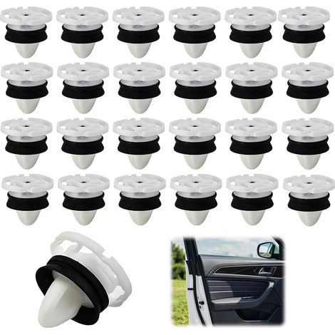 20 Pièces Clips de Fixation Voiture pour Garniture de Porte 7703077476 (1/5)