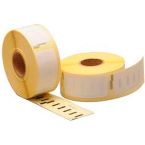 Etiquetas para archivo genéricas de papel térmico Dymo LabelWriter 11352 (S0722520) de alta calidad.
-Forma etiqueta: Rectangular.
-Tamaño etiqueta: 5