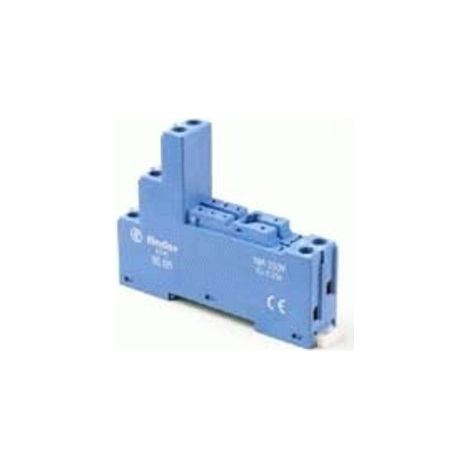 ZOCALO RELE FINDER CARRIL DIN Y Panel Para Serie 40.51,  40.52,  40.61  9505SMA