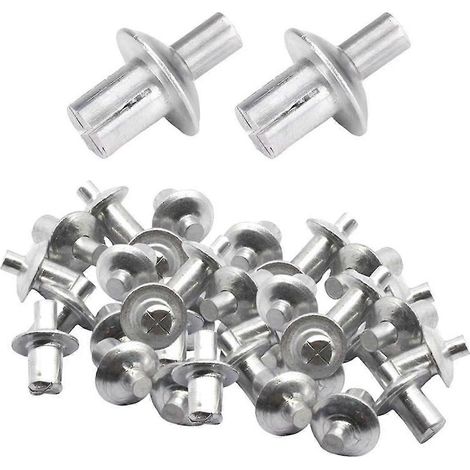 100 rivets d'entraînement en alliage, expansions d'entraînement, rivets de perçage, expansions de planche S (1/5)