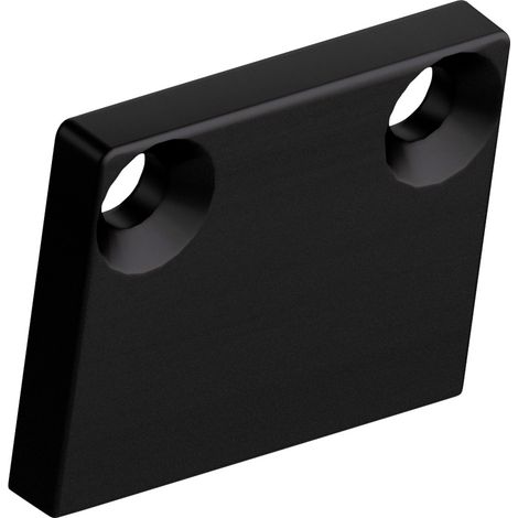 Barthelme 62378008  Endkappen-Set       Kunststoff (L x B x H) 2 x 15 x 12 mm Bag 2 St.
