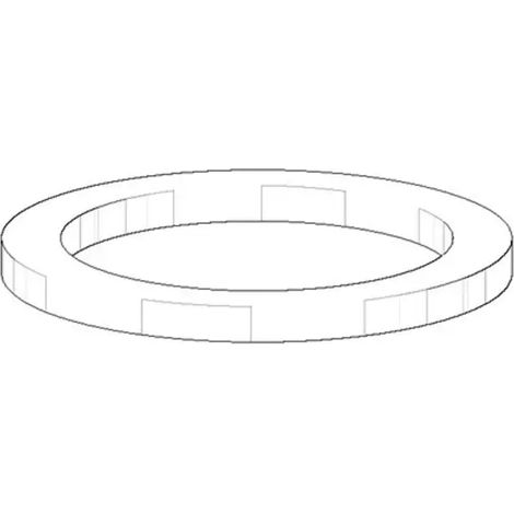 DORNBRACHT Joint NBR 70 PIÈCES DE RECHANGE 091405005 20,8 x 16,0 x 1,5 mm, 09140500590