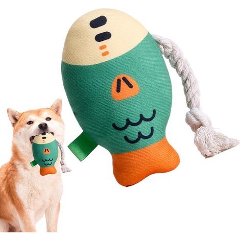 Jouet couineur pour chien - jouet pour la tête - jouet à mâcher pour animaux - interactif - émet des sons - jouet pour chiot (1/5)