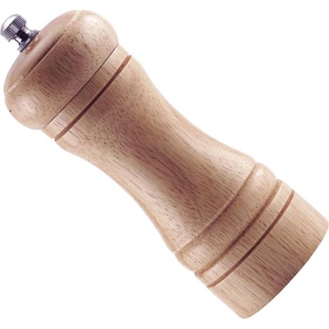 Moulin à Poivre Manuel Simple Utiliser en Bois Mécanisme Réglage (1/5)