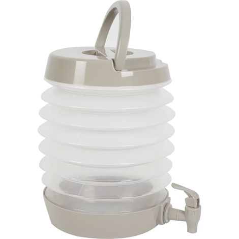 CONTENEDOR DE BEBIDAS PLEGABLE DE 5,5L con asa y grifo (1/5)