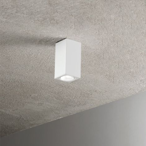 Lampada faretto da interno 6x12 cm moderna Bianco - ALOA 1 luce GU10 (1/2)