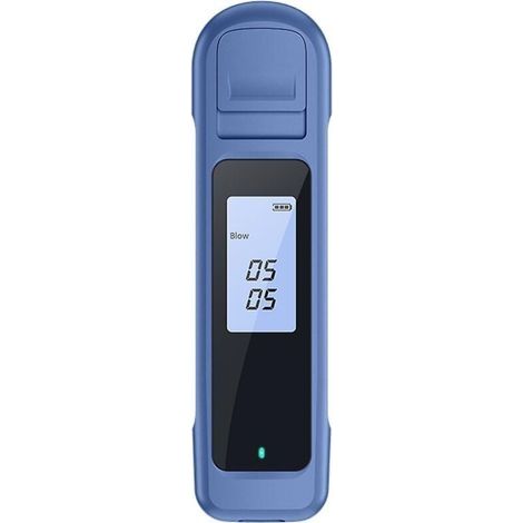 Testeur d'haleine numérique sans contact Détection précise d'alcool Écran LED haute visibilité Charge Type-C