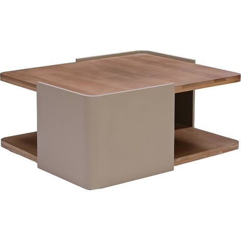 Table basse en bois de manguier Kézia (1/5)