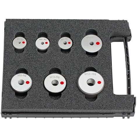 Juego De Medidores De Anillo De Rosca M3-M12 6G Fortis (1/4)