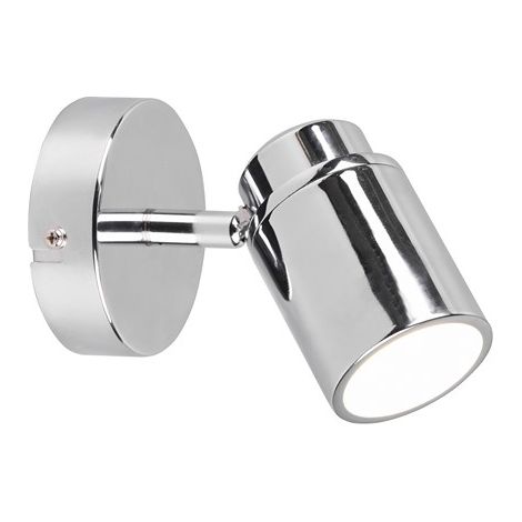 Spot de salle de bain orientable BRISA Trio chromé 1xGU10 IP44 cylindrique (1/5)