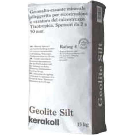 GEOMALTA RASANTE MINERALE 'GEOLITE SILT' KERAKOLL 15 Kg Q.TA 15