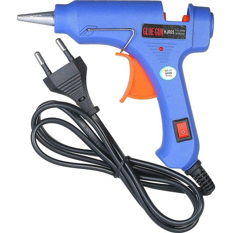 20-W-Heißklebepistole, multifunktionale Heißklebepistole für Industrie, Haushalt und Heimwerkerbedarf mit S
