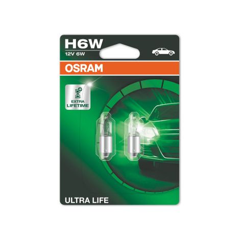 Osram Automotive 4062172394796 Ampoule halogène Ultra Life H6W 6 W 12 V (1/5)