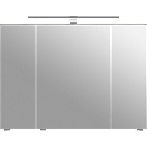 Spiegelschrank SOLINGEN-66 in Sanremo Eiche Terra quer Nb. - B/H/T: 98/70/17cm (1/5)