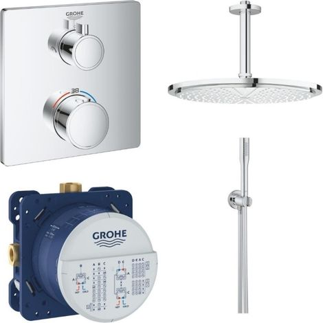 GROHE - Mezclador termostático empotrado Grohtherm