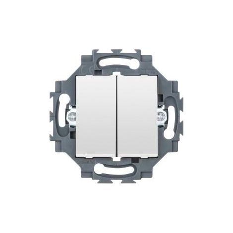 DOUBLE VA-ET-VIENT C.AUTO.1P 10AX BLANC GEWISS GW35052W
