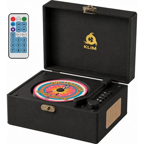 Lecteur CD AUX USB Enceintes Bluetooth Rechargeable (1/5)