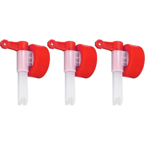 Beccuccio versatore DIN 45 (confezione da 3)  Rubinetto per lattine  Beccuccio versatore/rubinetto dosatore adatto per lattine da 5/10 litri con filettatura DIN 45 (1/5)