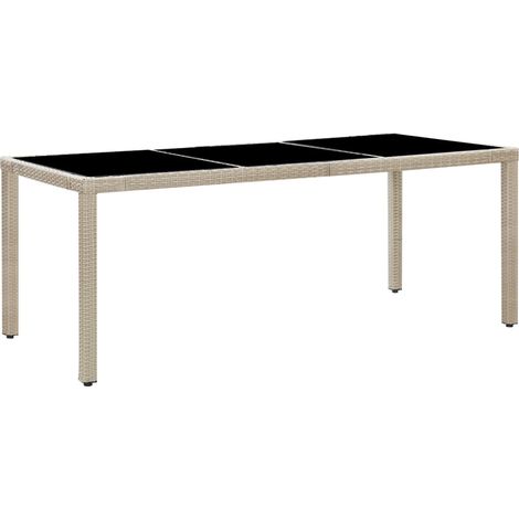 Ensemble à manger d'extérieur et coussins 9 pcs Mobilier de jardin résine tressée (1/5)