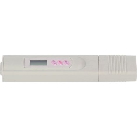 Stylo testeur TDS, testeur numérique portable et précis de la qualité de l'eau pour l'aquaculture et l'usage domestique.