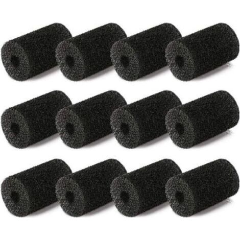 pour Les Pieces De Nettoyeur De Piscine Polaris, Paquet De 12 - Remplacement des Epurateurs De Queue De Tuyau De Balayage, Pieces De Filtre De Secours pour Nettoyeur De Piscine (1/4)