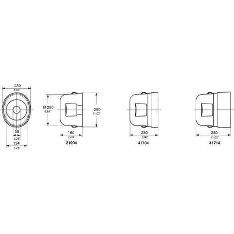 Coiffe BONDIOLI/6PAVESI 517000A03CE
