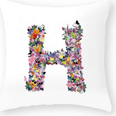 Housse de canapé carrée à motif floral pour lit 18 x 18 pouces (1/4)