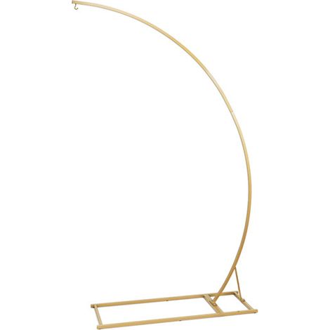 Base de lámpara de metal, dorado, 135x230 cm (1/3)