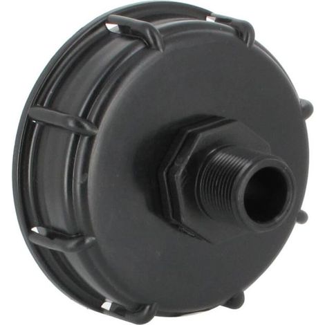 Raccord cuve S100X8 fileté mâle 3/4'' pas gaz 20x27 mm (1/5)