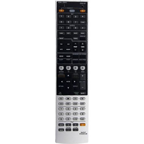 RAV347 WT92830JEX Replaced Remote Control for Yamaha AV Receiver RX-V1067BL RX-V1067 RXV1067BL RXV10 (1/5)