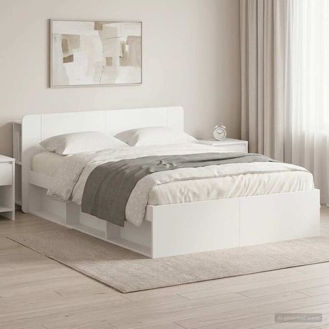 Estructura de cama con almacenamiento  150 x 200 cm