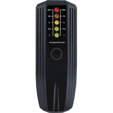 Détecteur de rayonnement de champ électromagnétique EMF, haute sensibilité et précision, avec indicateur lumineux LED (1/5)