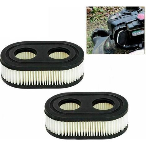 2 filtres à air avec couvercle de filtre à air pour moteurs Briggs & Stratton 550E 575EX 575IS 625EXI 650EXI 675EXI 675IS Remplace 594106 798339 798452 593260 093000 tondeuses à gazon (1/5)