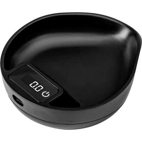 Tasse de Dosage de Grains de Café, Balance Électronique et Plateau de Dosage de Grains de Café, Balance à Espresso pour le Poids et la Dose des Grains, Balance Numérique avec Précision de 0,1 g et Pla