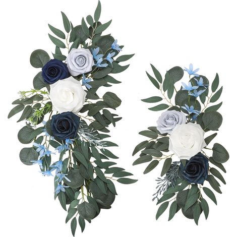 Fleurs d'arc de Mariage, Fausses Roses Combinées Pivoine en Soie pour Les Décorations de Mariage pour la Cérémonie de Réception de Mariage (Z) (1/5)