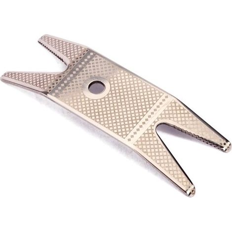 Llave multifuncional para interruptores y perillas de guitarra - Accesorios para guitarra - Acero inoxidable - Afinador - Apto para guitarra y bajo - Incluye funda - Color negro. (1/5)