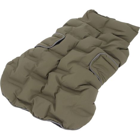 Manteau d'hiver chaud et imperméable pour chien, grand modèle, avec bandes réfléchissantes. Taille M. (1/5)