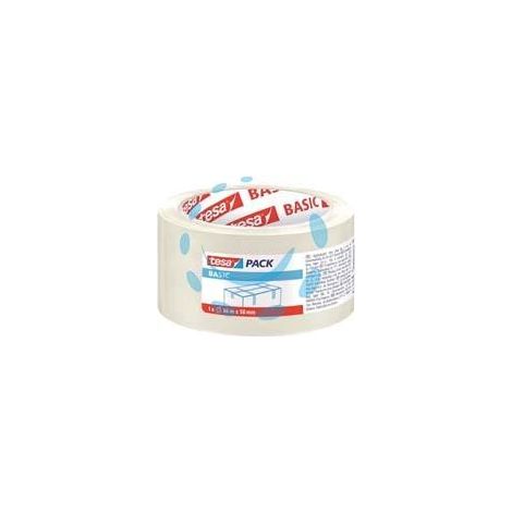 NASTRO IMBALLO ADESIVO PPL TRASPARENTE - mt.66 x mm.50h.