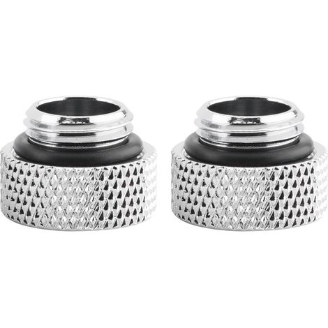 2-teiliges G1/4-Wasserkühlungs-Verlängerungsstück (Außengewinde auf Innengewinde), Schraubsitz (7 mm) (1/5)