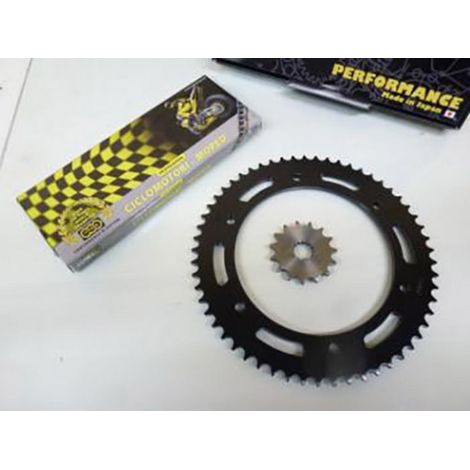 kit kette sifam für motorrad yamaha 125 dt r 1989 bis 1992 neu (1/2)