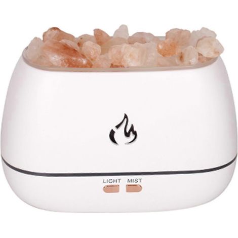 Diffuseur arômes ultrasonique USB humidificateur air 3D flamme diffuseur B (1/5)