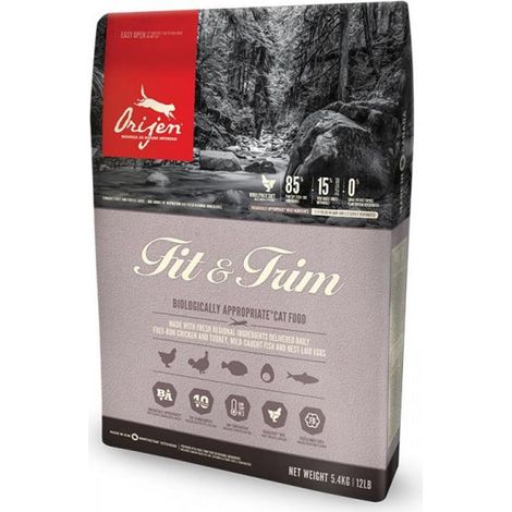 ORIJEN DRY FIT & TRIM CAT 5,4KG