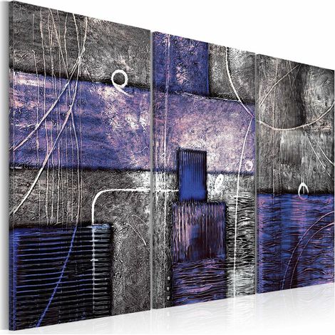Tableau givre aux myrtilles - 120 x 80 cm (1/4)