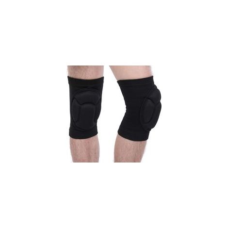 1 Paire Genouillères de Protection, Genouillère Travail Avec 25MM Mousse Coussin,Anti-collision Protege Genoux Imperméable Respirant,Jardinage Jogging Travaux,Noir,M (1/5)